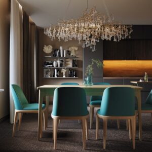 FM-lotus dining table