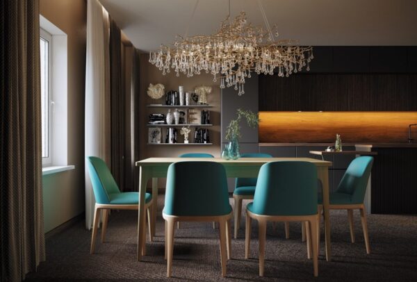 FM-lotus dining chair
