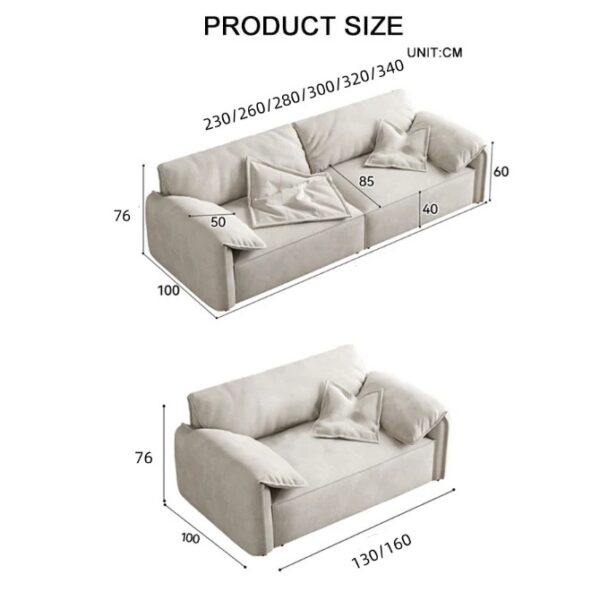 RC-calista Two Seater Sofa