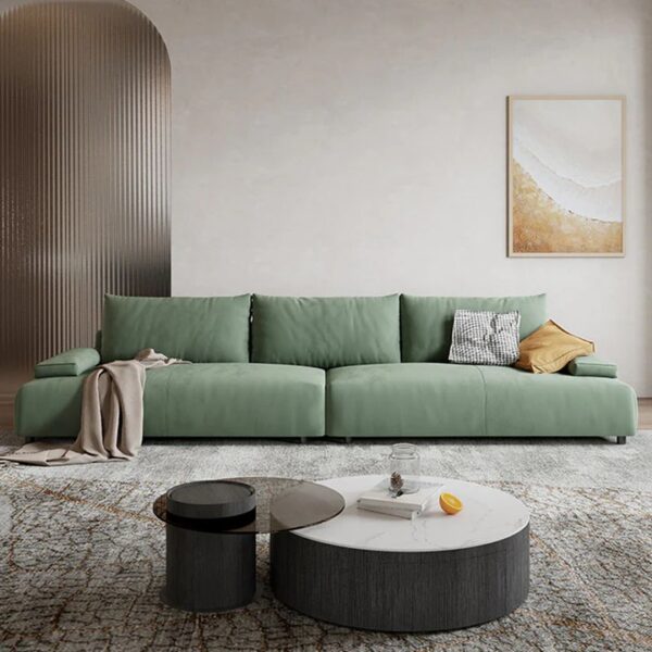 RC-wyatt Three Seater Sofa_ Flannelette
