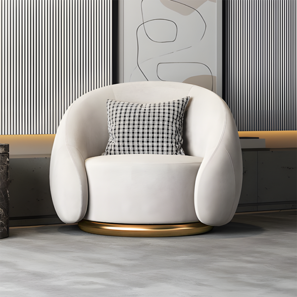RC-bertha velvet armchair