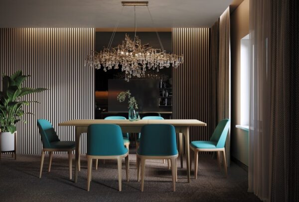 FM-lotus dining table