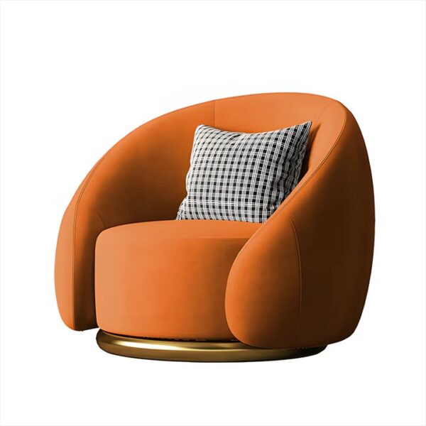 RC-bertha velvet armchair
