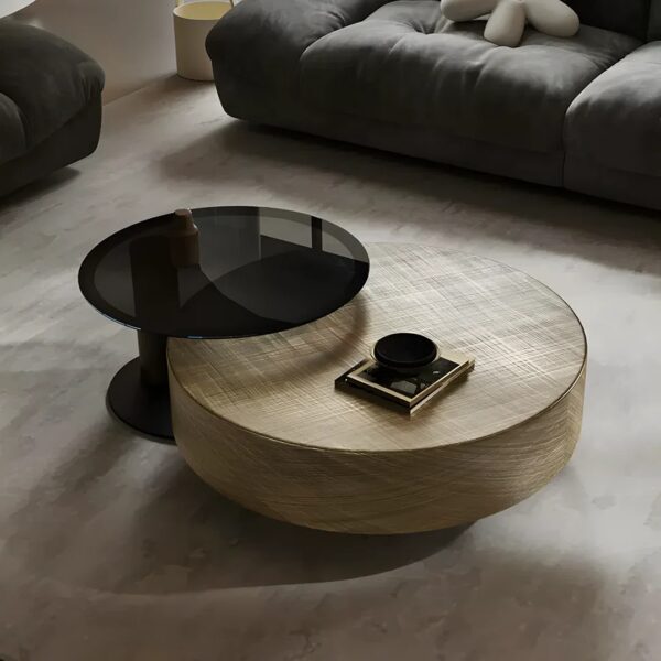 RC-t94 golden nesting coffee table_ glass