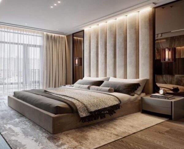PW-agatha bed & headboard
