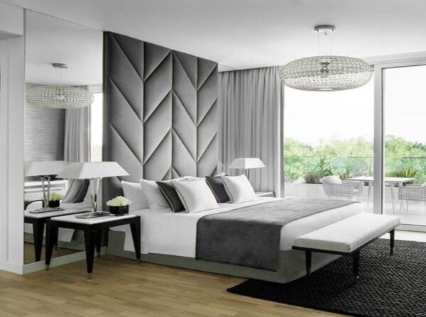 PW-basia bed & headboard